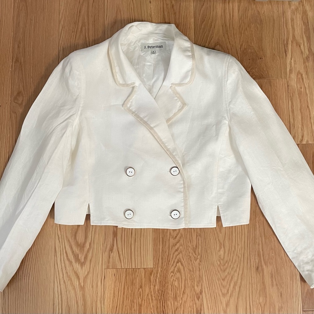 J. Peterman Linen Top Size 16-18